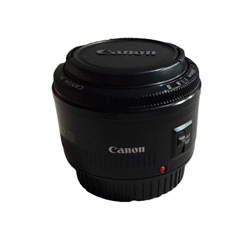 Canon EF 50mm 1:1.8 II 0.45m/1.5ft Cap 50mm Auto/Manuel Focus Great Condition